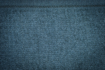 Blue cotton bath towels texture or cotton bath towels background for design with copy space for text or image. Dark edged.