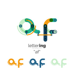Letters logo icon