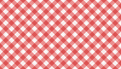 rot-weiß Karo Tischdecke Muster kariert Picknick 