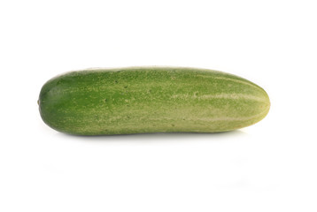 Cucumber isolated on white background