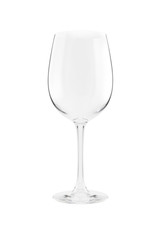 Empty wine glass.