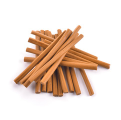 Dog treats isolated on white