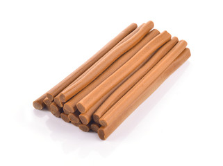 Dog treats isolated on white