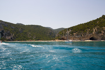 Naklejka premium Cala luna, Sardegna, Costa Est