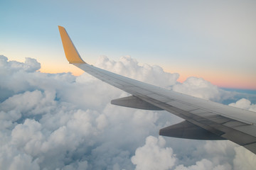 Fototapeta premium View from Airplane window
