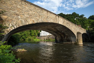 old stone bridge altena germany