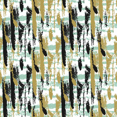 Seamless pattern with grunge textures. Hand drawn fashion hipster background. Vector for print, fabric, textile, wrapping