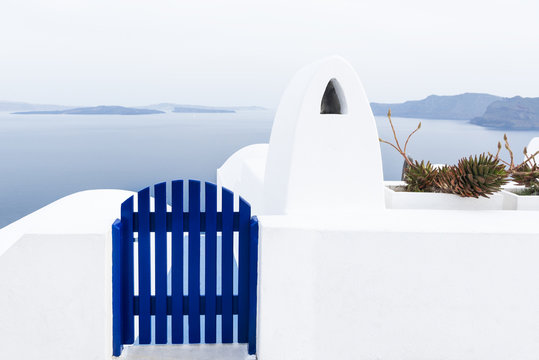View in Oia, Santorini, Greece
