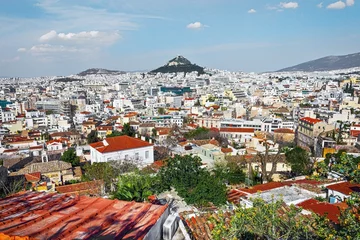 Poster Cityscape of Athens, Greece © sveta555