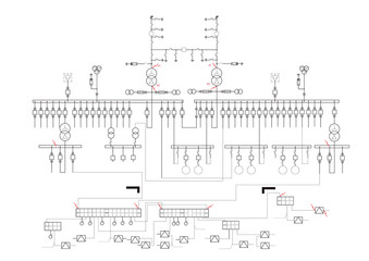 schematic diagram, power circuit