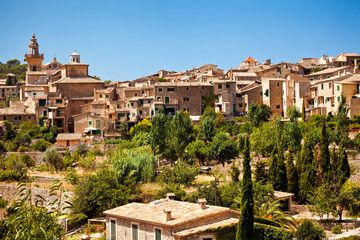Naklejka premium Valldemossa village in Mallorca