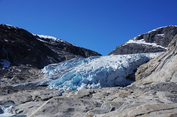 The largest glacier in Norway, Jostedal Glacier
Jostedalbreen - Nigardsbreen