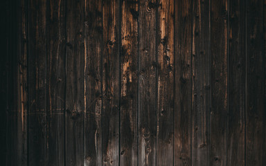 old dark wood wall use for background