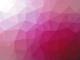 Purple pink gradient polygon shaped background