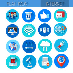 Internet Icons Collection Technology Set