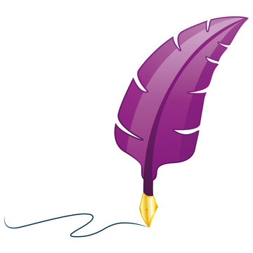 Plume &eacute;crivain.