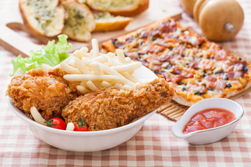Fried chicken