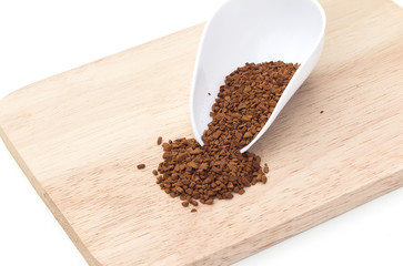 Instant coffee powder