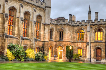 Fototapeta na wymiar University of Cambridge in Cambridge, England, UK..