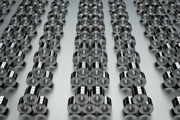 roll of steel sheet background