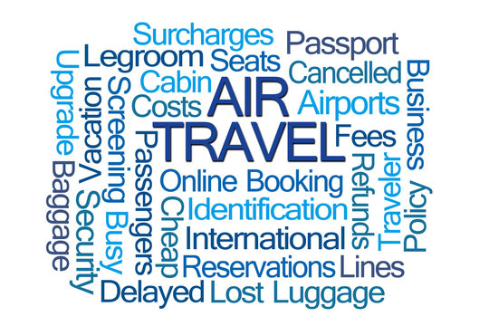 Air Travel Word Cloud