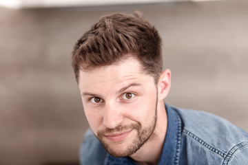 Obraz premium Portrait of a young successful man.