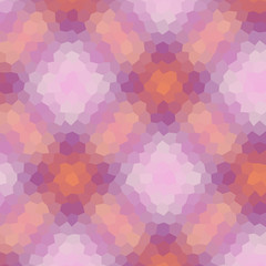 Fototapeta na wymiar Tartan low poly hexagon style vector mosaic background