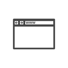 Browser vector icon