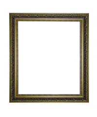 Picture frame isolated.