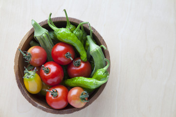 夏野菜、トマト、オクラ