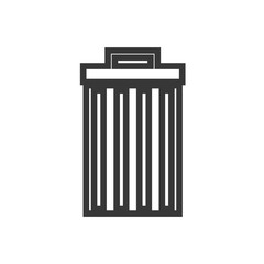 Trashcan waster icon