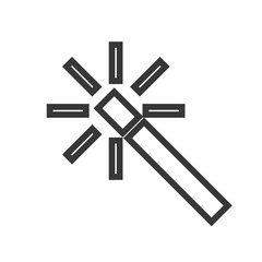 magic wand vector