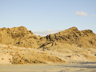 Fototapeta na wymiar Masirah island landscape, sultanate of oman