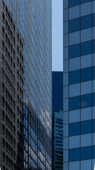 Fototapeta na wymiar Detail of skyscraper in New York City, USA
