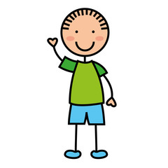cartoon boy icon