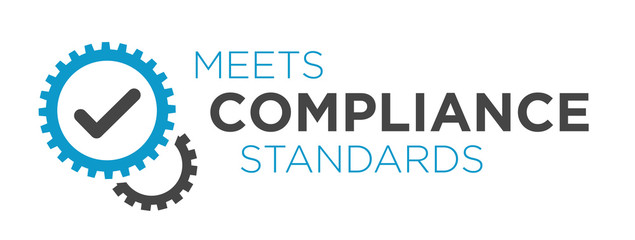 In Compliance Graphic - obrazy, fototapety, plakaty