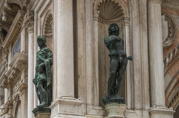 Venice Statues and Sculptures abound in the historical city of Northern Italy