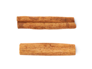 Cinnamon stick isolated