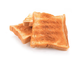 toast against white background