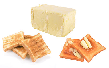  toast against white background
