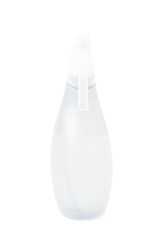 Plastic pulverizer spray isolated