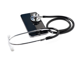 Medical stethoscope over the phone