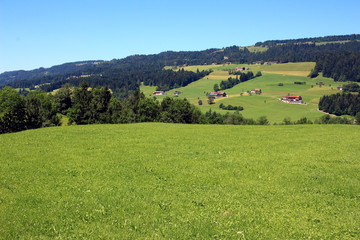 Fototapeta na wymiar Das Allgäu