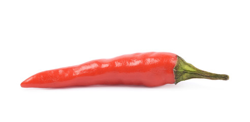 Red italian pepper isolated