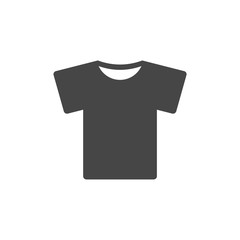 T-shirt vector icon, Vector Blank Tshirt Icon Symbol