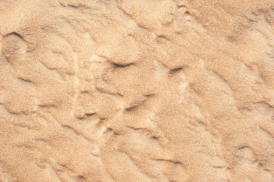 Closeup of sand pattern