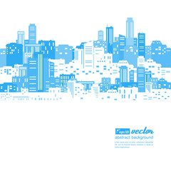 Obraz premium Urban cityscape.