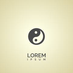 taoism icon. taoism logo