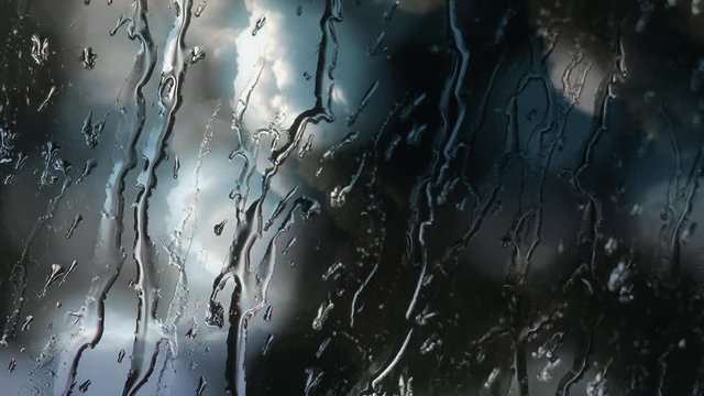 moody rain on window (composite)