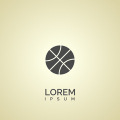 basketball icon. basketball logo